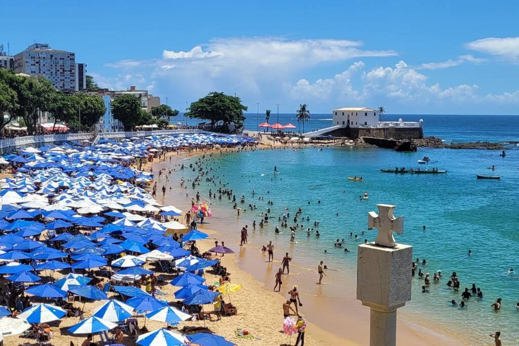 شقة Residencial Tiffany'S, Porto Da Barra, Salvador-Ba المظهر الخارجي الصورة