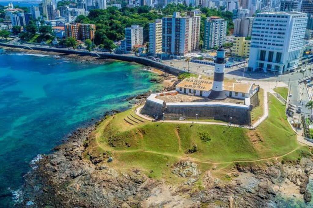 شقة Residencial Tiffany'S, Porto Da Barra, Salvador-Ba المظهر الخارجي الصورة